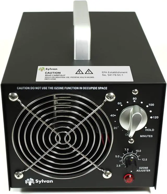 Main image of Sylvan Commercial Ozone Generator Machine 12500mg/hr Adjustable Ozone Output