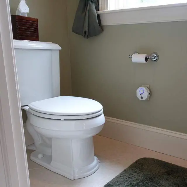 Alt view image 7 of 7 - OdorStop OS300 Professional Grade Mini Ozone Generator Ionizer for Deodorizing and Purifying Small Areas Such as Bathrooms, Bedrooms, Personal Workspaces, Hotel Rooms, Offices, and RVs (300 sq ft +)