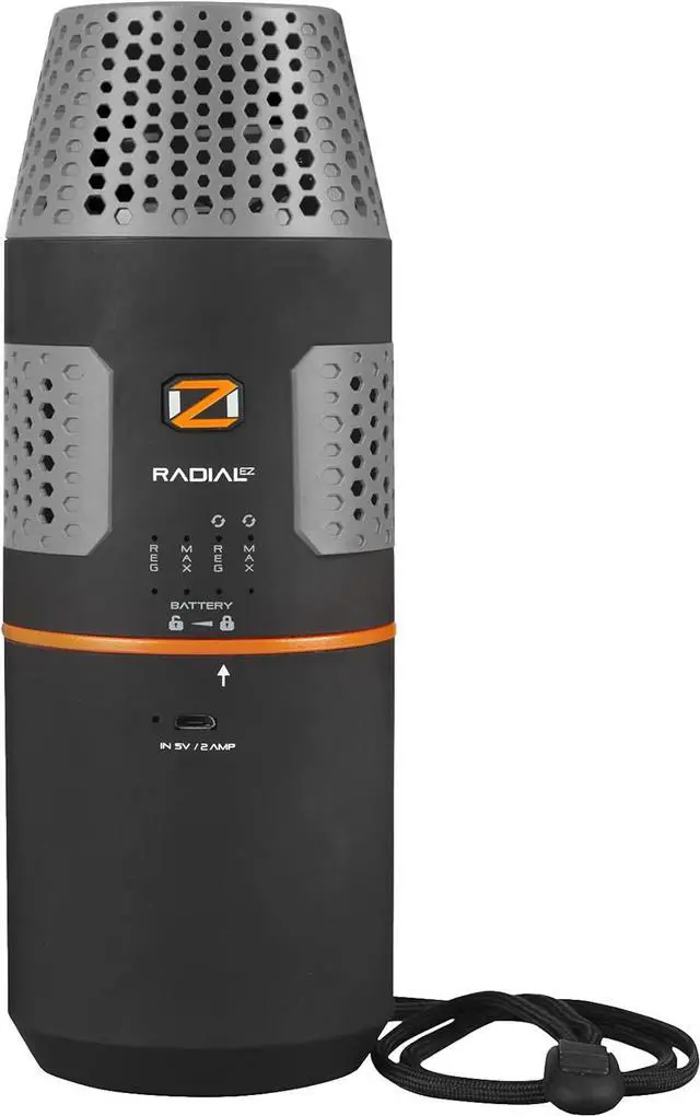 Main image of ScentLok OZ Radial EZ, Portable Ozone Generator for Odor Destruction (Black)