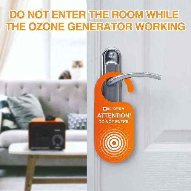 Alt view image 6 of 7 - ELIXRION Ozone Generator, 25000mg/h Capacity Ionizer Professional O3 Air Ozone Machine for Odors, for Home, Kitchen, Cars, Office, Basement, Pets, Smoke