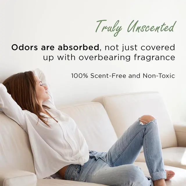 Alt view image 3 of 7 - Moso Natural Air Purifying Bag 600g (5 Pack). A Scent Free Odor Eliminator for Kitchens, Bedrooms, Living Rooms, Pet Areas. Premium Moso Bamboo Charcoal Odor Absorber. Freestanding Design.