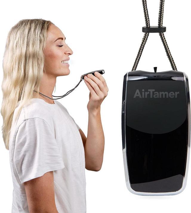 Personal air store purifier for travel