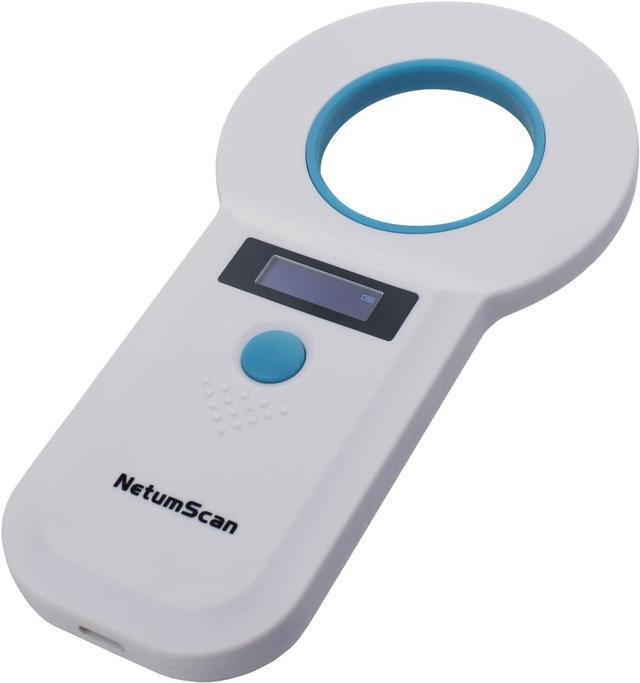 NetumScan Pet Microchip Reader Scanner, RFID EMID Portable Pet