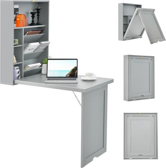 Fold out online floating desk