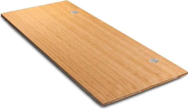 Main image of VWINDESK 72 x 30 x 1 Inch 100% Solid Bamboo Desk Table Top Only,for Standing Desk Home Office Desk with 60mm Grommets(Right Angle)