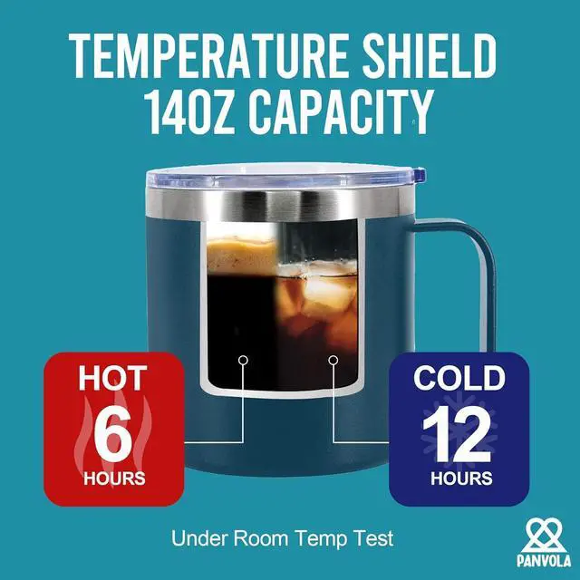 Alt view image 6 of 7 - A Wise Doctor Once Wrote Insulated Coffee Cup 14oz With Handle And Lid Doctor Gifts Physician Medical Student MD Dr Husband Wife Dad Mom Stainless Steel Vacuum Insulated Camping Travel Mug (Blue)