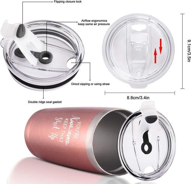 Lifecapido Stainless Steel Travel Tumbler for Women, 20 Oz Double Wall  Vacuum Insulated Tumbler Cup …See more Lifecapido Stainless Steel Travel