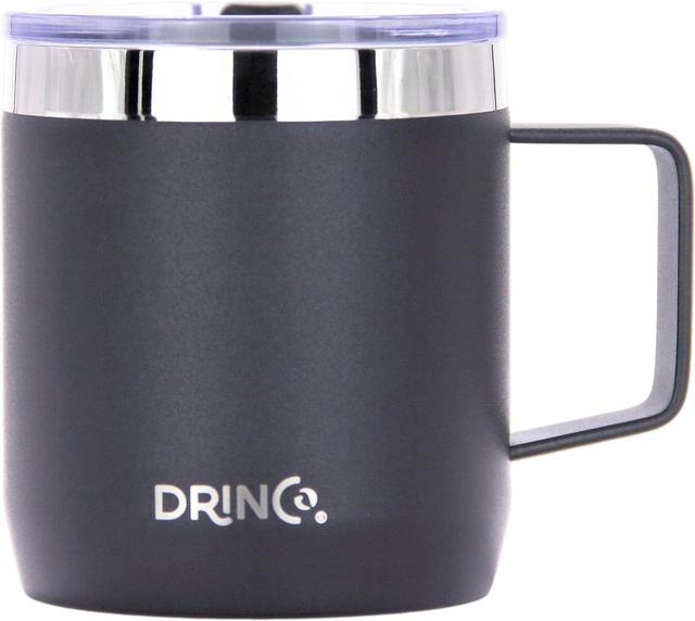 14 oz Stainless Steel Travel Coffee or Tea Mug with Handle