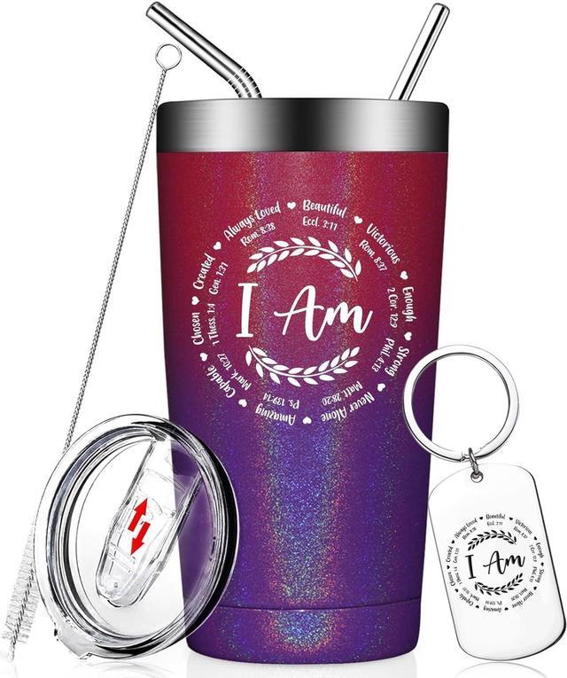 Fufendio Christian Gifts for Women - Inspirational Religious Gifts, Thank  You Gifts for Women - Birthday Gift ideas for Mom, Friend, Sister,  Coworker, Pastor - Faith Based Spiritual Tumbler 20oz 