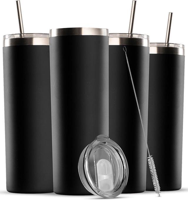 20oz Stainless Steel Tumbler - 4 Pack