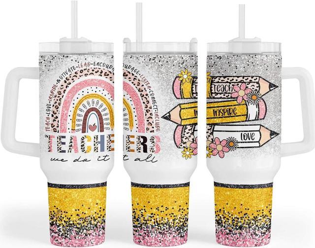 Teacher Tumbler, Teacher Gifts for Women from Student, Teacher Cup Coffee  Mug Drinking Cup, Teacher Appreciation Gifts, End of Year Teacher Gifts