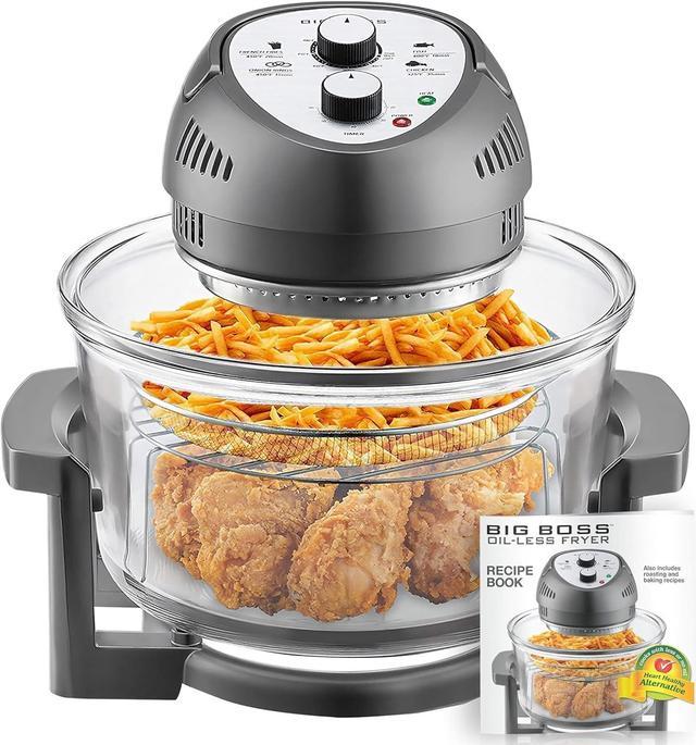 Large air clearance fryer