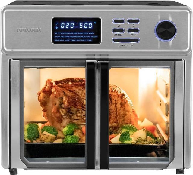 Kalorik 22-Quart Air Fryer Oven, Black 