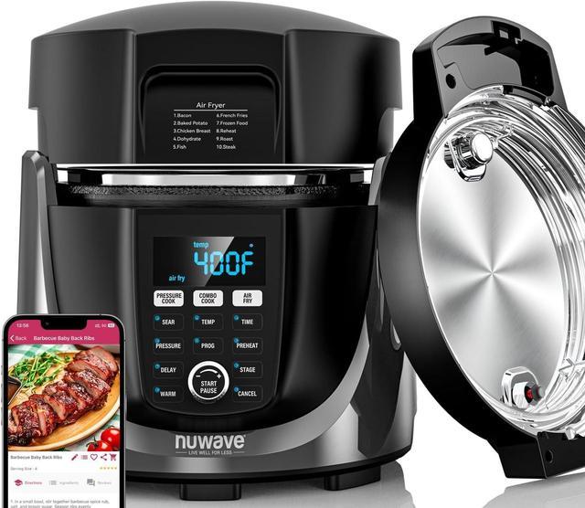 NuWave 6-Quart Programmable Electric Pressure Cooker at