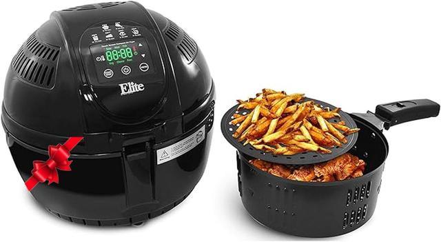 Elite Gourmet 2 Qt. Air Fryer (black)