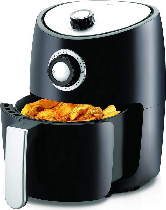 Oven 2 Quart-1000w Power Oilless Dry Machine Large Capacity Family Size Air  Fryer Removable Deep