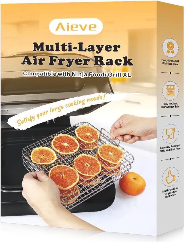 Stainless Steel Air Fryer Rack Air Fryer Accessories Multipurpose