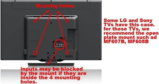 Alt view image 3 of 7 - VideoSecu TV Wall Mount Bracket Full Motion Swing Out Tilt and Swivel Articulating Arm for Most 22-55 inch LCD LED 3D TV, up to 400x400 VESA ML532B WP4