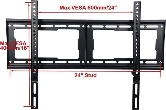 Alt view image 2 of 7 - VideoSecu Tilt TV Wall Mount for Vizio VL370M SV320XVT VL420M VL320M SV370XVT VOJ320F1A VA320M VO420E VA320E VO320E SV420XVT1A SV420M VO370M VA370M SV470M XVT472SV VT420M VL470M VF552XVT SV472XVT MDA
