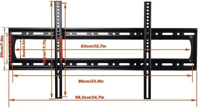 Alt view image 4 of 4 - VideoSecu Tilting Low-Profile TV Wall Mount Bracket for Emerson LF391EM4F LF391EM4 LF461EM4 LF501EM4F LF501EM4 LF551EM5 Flat Panels Screen MZ8