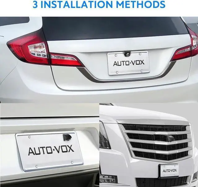 Alt view image 5 of 7 - CAM7 Pro Backup Camera, IP69K Waterproof and Fisheye Correction 1080P HD Clear Rear/Front View Reverse Camera, 180°Super Wide Angle Back up Camera for Cars,Truck,Camper,Van