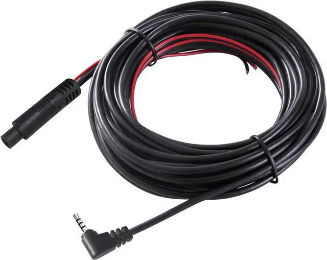 Main image of YQMAJIM Dash Cam Rear View Camera Cable,(35Ft 4P) Pure Copper Thicker Shield 2.5mm to 4Pin Mirror Dash Cam Rear Camera Extension Cord,Reverse Camera Backup Camera Extra Long Replacement Cable