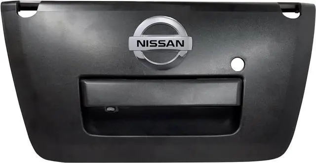 Main image of Master Tailgaters Black Tailgate Handle with Backup Camera Replacement for Nissan Frontier (2013-2016) | IP68 Waterproof | Parking Grid Lines Available | Easy to Install