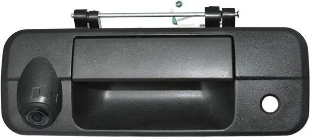 Alt view image 2 of 5 - Tailgate Replace Rear View Camera Backup Tailgate Handle Camera for Toyota Tundra(2007 2008 2009 2010 2011 2012 2013),Tailgate Door Handle Replacement Camera(Color: Black)