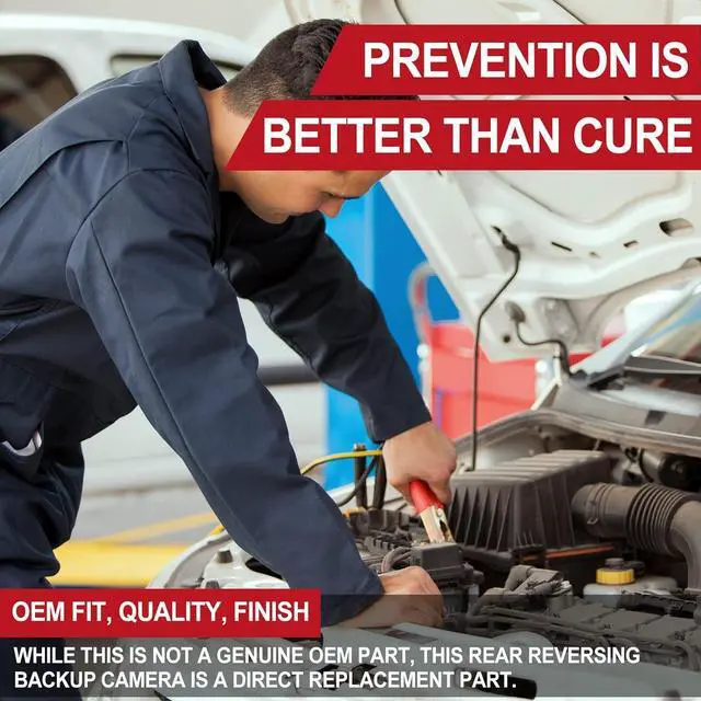 Alt view image 7 of 7 - Rear View Backup Camera Compatible with Kia Sorento 2014 2015 Replaces 95760-2P600 95760-2P600FFF