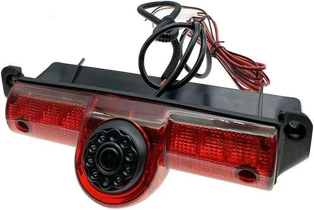 Alt view image 6 of 7 - Brake Light Rear View Reverse Backup Camera Compatible with 2003-2019 Chevy Express GMC Savana Van 1500 2500 3500
