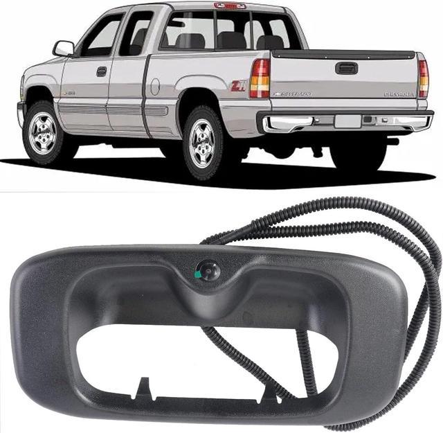 MUCO Backup Camera Rear Tailgate Handle Reverse View for 99-06