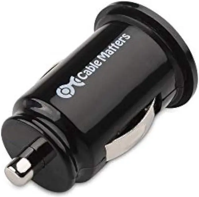 Alt view image 5 of 6 - Cable Matters 2-Pack 4.8A 24W Flush Mount Dual USB Car Charger, Compact Mini Car USB Charger for Smartphones and Tablets