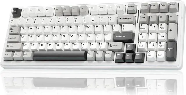 Main image of AULA F99 Wireless Mechanical Keyboard,Tri-Mode BT5.0/2.4GHz/USB-C Hot Swappable Custom Keyboard,Pre-lubed Linear Switches,Gasket Structure,RGB Backlit Gaming Keyboard for PC/Tablet/PS/XBOX