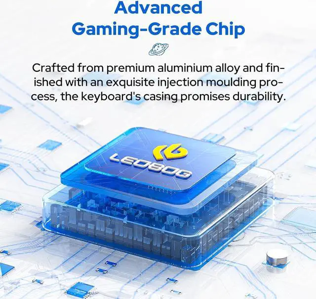 Alt view image 5 of 7 - EPOMAKER x LEOBOG Hi75 Aluminum Alloy Wired Gaming Keyboard Barebones Kit, 75% Gasket-Mounted RGB Creamy Keyboard, Hot-swap, with Mode-Switching Knob, for Win/Mac (Purple)
