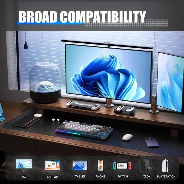 Alt view image 7 of 7 - KEMOVE K87 Wireless TKL Mechanical Gaming Keyboard, Hot-swappable, RGB Backlit, Programmable, Bluetooth/2.4GHz/USB-C, 80% 87 Keys Compact Keyboard with Fast Silver Switch for Windows/Mac/Linux