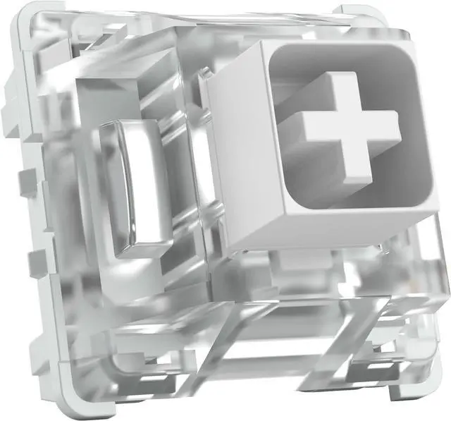 Main image of Glorious Gaming 120x Kailh Mechanical Keyboard Switches (Box White) - Clicky & Fast, 45g Actuation Force, Waterproof & Dustproof, 3-Pin Mount, SMD-LED Compatible, Box Range - Kailh White