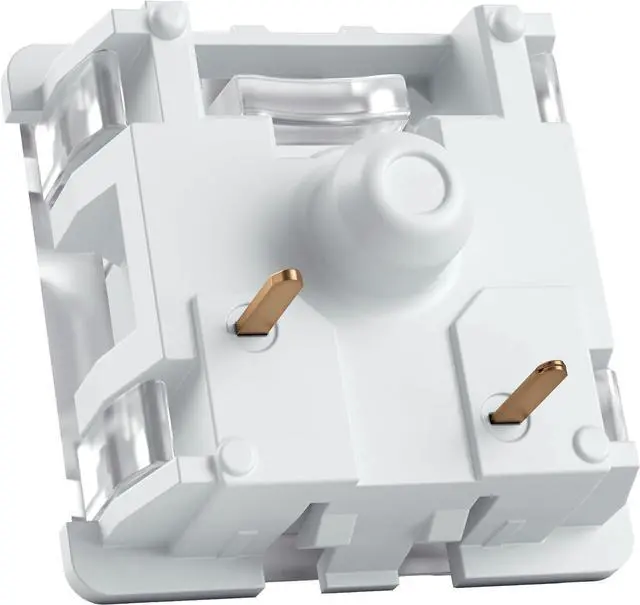 Alt view image 3 of 4 - Glorious Gaming 120x Kailh Mechanical Keyboard Switches (Box White) - Clicky & Fast, 45g Actuation Force, Waterproof & Dustproof, 3-Pin Mount, SMD-LED Compatible, Box Range - Kailh White