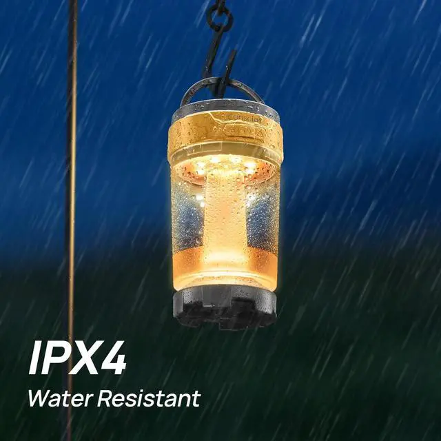 Alt view image 7 of 7 - Consciot LED Camping Lantern, USB-C Rechargeable, 5 Light Modes 3 Color Temperatures 4400mAh Battery | Disassembly Free Design & Magnetic | Dimmable Flash Light & Night Light for Indoor and Outdoor