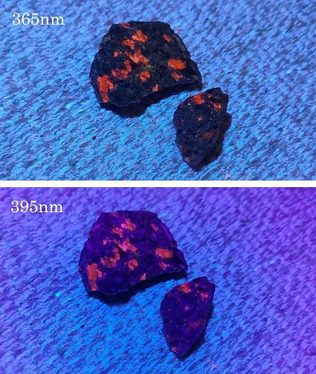 Alt view image 6 of 7 - UV Flashlight Black Light- 365nm 395nm Ultraviolet Flashlights Handheld Blacklight Torch Woods Lamp for Pet Urine Stains Detection Rocks & Minerals Glue Curing Scorpions Finder and Uranium Glass