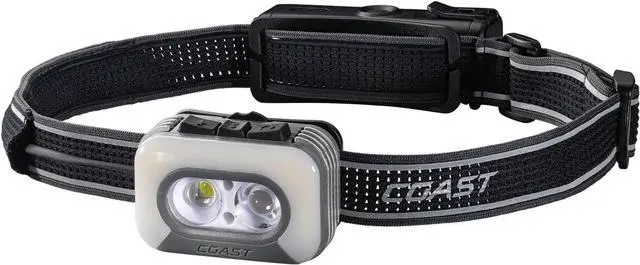 Main image of RL35R Voice-Controlled 1100 Lumen Rechargeable LED Headlamp with ARC280 Lighting, 4 Color Modes, Rear-Facing Safety Signal, Variable Light Control and USB-C Charge Port