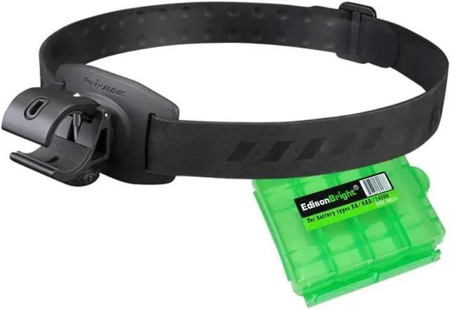 Main image of Fenix ALD-05 Universal Helmet Flashlight Holder Bundle with EdisonBright Accessory case