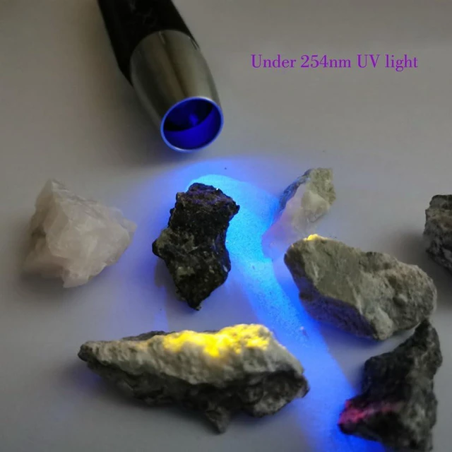 Alt view image 4 of 6 - Shortwave & Longwave 254nm UVC 365nm 395nm UVA LED Flashlight