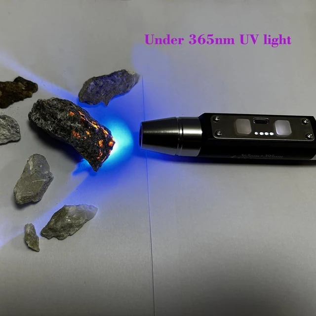 Alt view image 5 of 6 - Shortwave & Longwave 254nm UVC 365nm 395nm UVA LED Flashlight