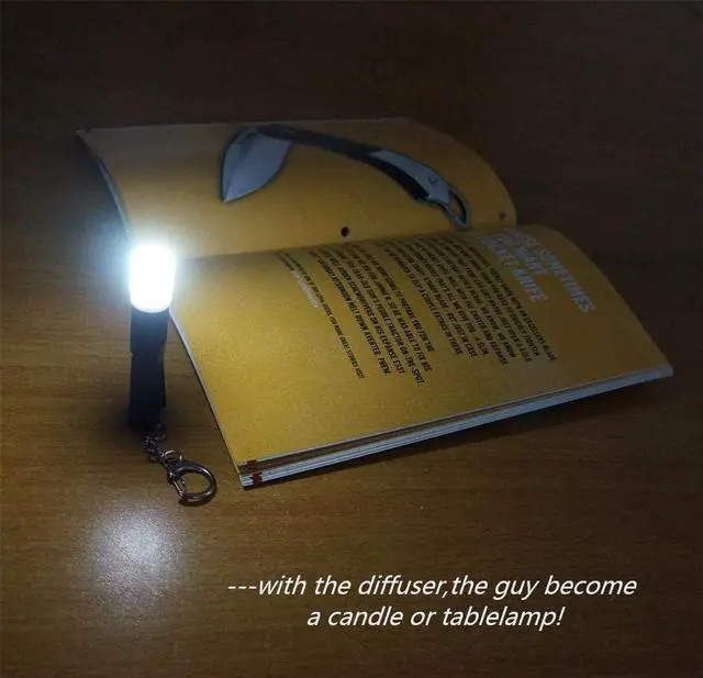 Alt view image 4 of 7 - Mini Keychain Flashlight AAA Small Bright Pocket Light 150 Lumens 3 Modes Multipurpose Hatlight Camplight Tablelight for Everyday EDC Reading Walk Emergency Parents Kids Gift