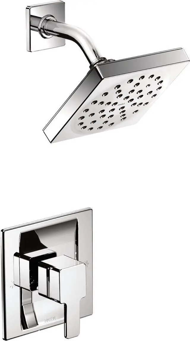 Main image of Moen 90-Degree Chrome Posi-Temp Eco-Performance Shower Trim, Valve Required, TS2712EP