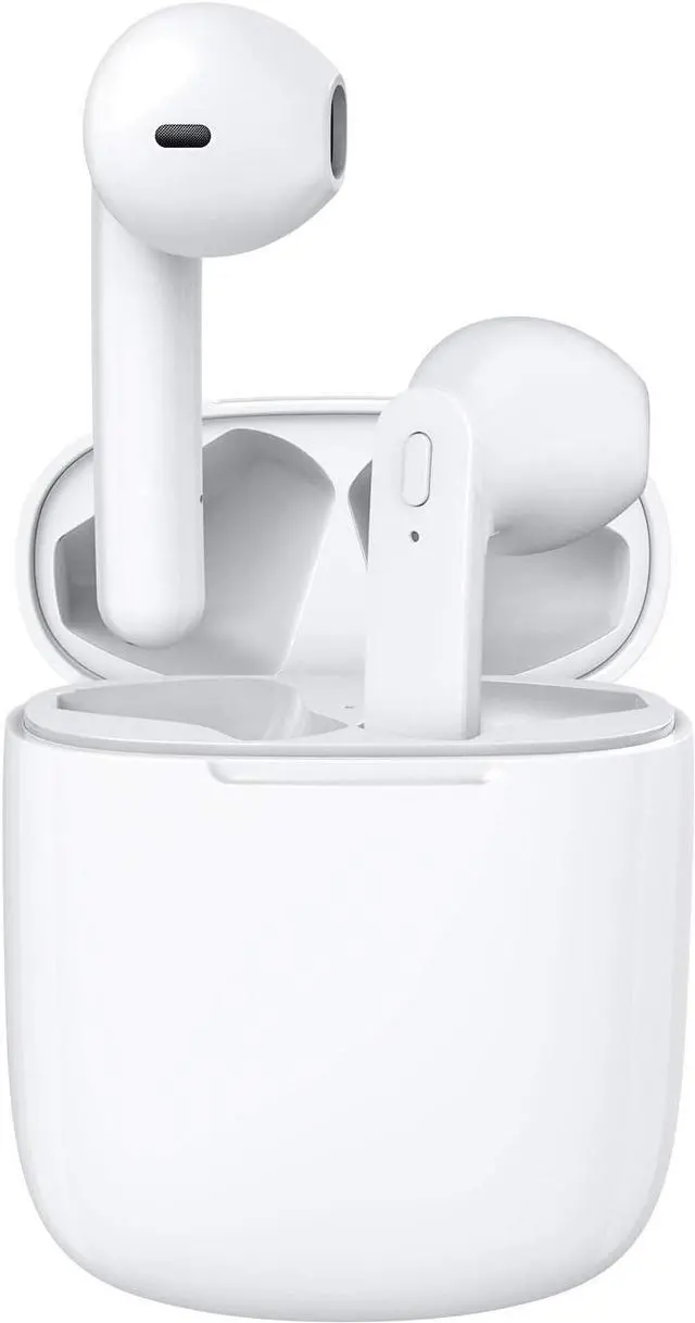 Main image of Wireless Earbuds 40H Playtime 8H Continuous Playtime Bluetooth Ear Buds, IPX6 Waterproof Stereo Sound Bluetooth Wireless Headphones with Microphone and Charging Case for iOS Android Sports