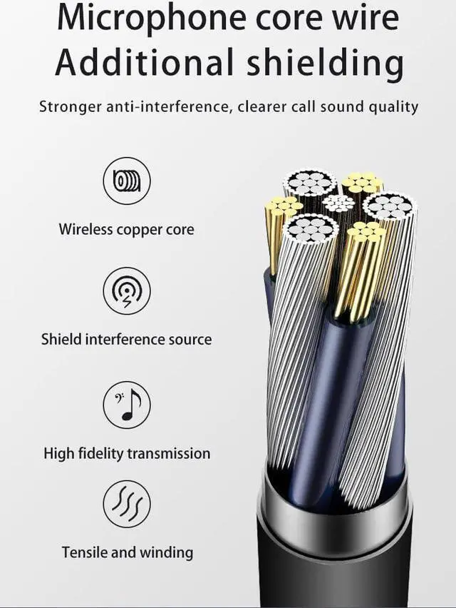 Main image of geeboy 5 Pack Earbud Headphones Headphones Wholesale in-Ear mic 3.5mm Electronics Wired Headphones (Earphones/Earbuds/Headset) for iOS and Android Smartphones, Laptops, Gaming, Chromebook