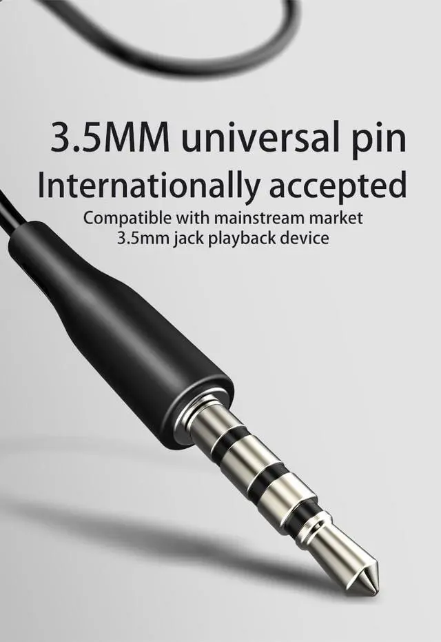 Alt view image 2 of 4 - geeboy 5 Pack Earbud Headphones Headphones Wholesale in-Ear mic 3.5mm Electronics Wired Headphones (Earphones/Earbuds/Headset) for iOS and Android Smartphones, Laptops, Gaming, Chromebook