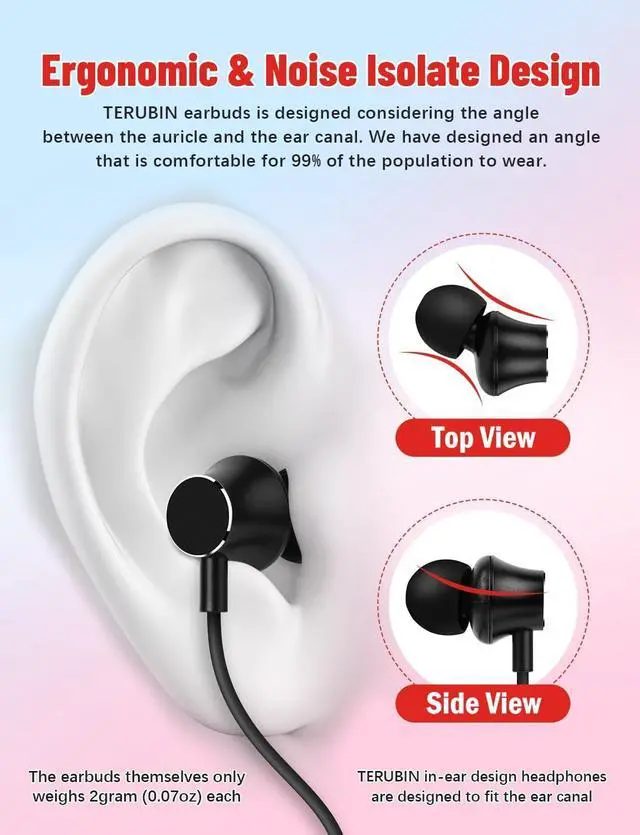 Alt view image 4 of 7 - Neckband Bluetooth Headphones, 120H Long Playtime Wireless Stereo Neckband Earbuds with Microphone, Waterproof Around The Neck Headphones in Ear Headset for Sports/Workout/Office (Black)