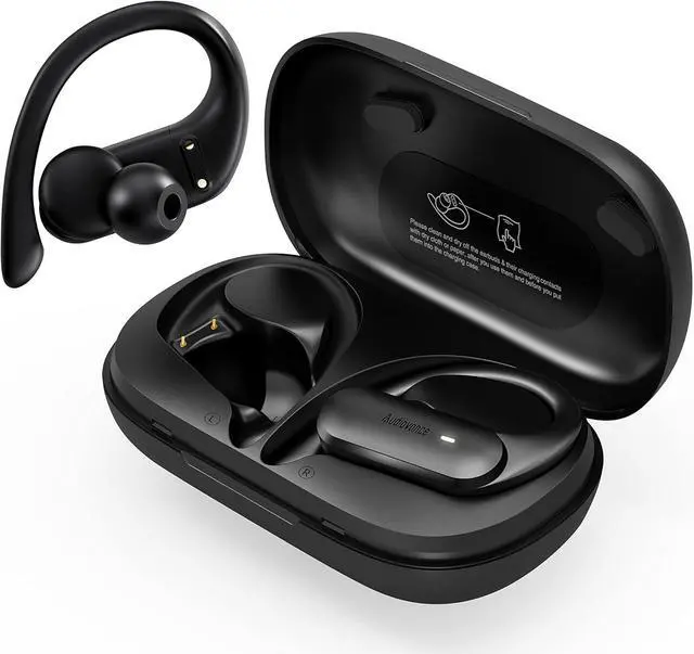 Main image of Speed 301 Sports Wireless Earbuds Bluetooth Headphones Secure Fit for Workout & Running Clear Calls Sweatproof Ear Buds for iPhone & Android (SP301)